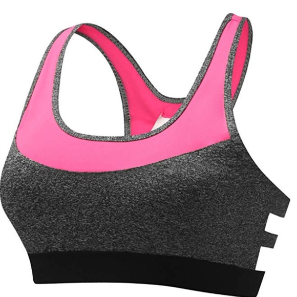 Padded Racerback Sports Bras - Picture 4 of 7